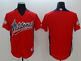 Customized National League Scarlet 2018 MLB All Star Game Home Run Derby Team Jersey,baseball caps,new era cap wholesale,wholesale hats